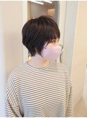 ゆるふわニュアンスマッシュショート