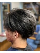 ビューティーブルーム(Beauty Bloom)&nbsp;メンズデザインパーマ　イルミナカラー