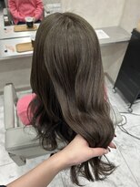 キング(K!ng)&nbsp;縮毛矯正髪質改善ハイライトレイヤーカット楠葉美容室エクステ