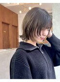 レイヤーボブ/フェイスレイヤー/切りっぱなしボブ/学割U24