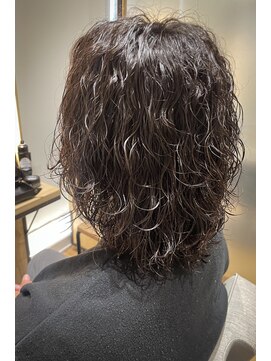 リタ オム 大宮店(RITA HOMME) サーフカール×ミディアムウルフ【大宮/メンズ/メンズパーマ】