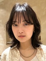 ビュートリアム265(BEAUTRIUM 265)&nbsp;#20代30代ミディアムレイヤーパーマ　ウェーブくせ毛活かし銀座