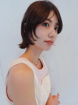 トリコ ショップアンドヘアサロン(tricot shop hair salon) ナチュラル大人かわいい◎フェイスレイヤーボブ