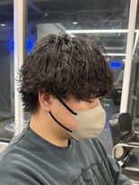 ネクストメンズ 表参道(NEXT men's)&nbsp;サーフカール／スパイキーショート/ブルーブラック/表参 道