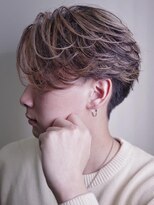 グロウ 天神店(growth) 韓国風 センターパート ハイライト