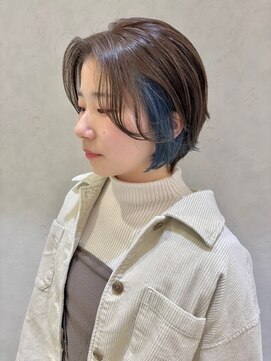 ルル(LuLu by KENJE) イヤリングカラーブルー