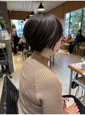 大人ショート/枚方美容室/松井山手美容室/50代髪型