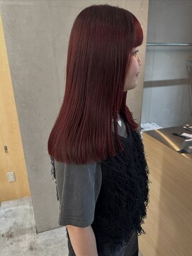 スミス 上野(smith) ワインレッドダブルカラー