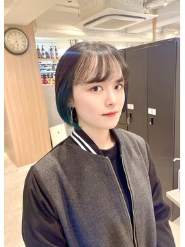 ステージレコ(stage Reco) ボブ×インナーカラー