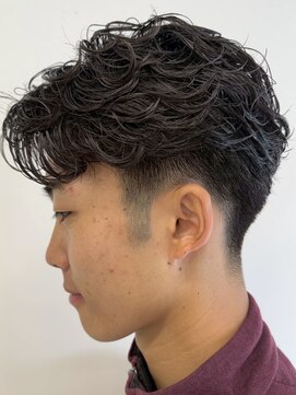 ナム 錦糸町(NAM) MEN'S HAIR/ブルーブラック/フェザーパーマ/錦糸町