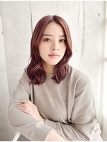 ヘアーアンドスマイル バル(hair&smile Baru) ミディアムウェーブ