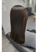 ブリーチなしミルクティーベージュ
