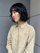ヘアーアイストゥーレ(HAIR ICI TRE)&nbsp;ボブパーマ　レイヤーボブ　ミニボブ　ワンレンボブ　ニュアンス