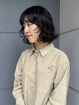 ヘアーアイストゥーレ(HAIR ICI TRE) ボブパーマ レイヤーボブ ミニボブ ワンレンボブ ニュアンス