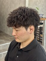 サップ 茨木店(Sup) 波巻きパーマ ショートマッシュ ショートネープ