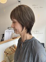 エクレヘアー(Ecre hair) レイヤー×髪質改善カラー×白髪ぼかし【一宮/一宮駅/髪質改善】