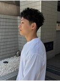 メンズショート/無造作パーマ/藤沢美容院