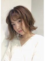 メイカ(MEIKA)&nbsp;バングパーマで可愛く