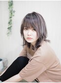 レイヤーボブ/バレイヤージュ/ピンクベージュ【坂直樹】