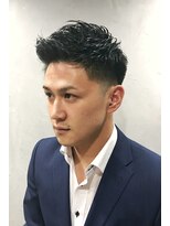ヘアーワークス ヘルム 渋谷店(HAIR WORKS HELM)&nbsp;アップバングスタイル☆