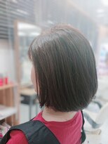 ヘアアンドメイク イムス(hair&make imus) 【imus】グレージュナチュラルボブ