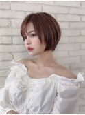 上品な大人女性のためのショートボブ