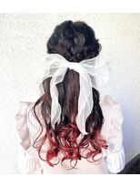 ローラン(ROULAND)&nbsp;【ROULAND坂本】編み込みハーフアップ10代20代