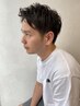 メンズカット+頭皮筋膜リリースマッサージ