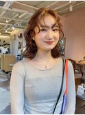 orange perm