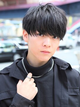 メンズフィール 東梅田店(MENS FEEL) シースルーマッシュナチュラルショート