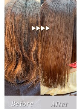 イーラヘアー(ERA HAIR) トリートメントストレート/髪質改善トリートメント×艶々髪