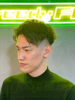 グリーディーフォックス 三軒茶屋(GreedyFOX)&nbsp;波巻き/マッシュパーマ/ウルフ/ハイライト<理容室>三軒茶屋