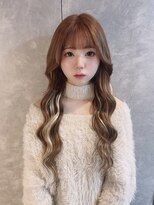 ガルボヘアー 名古屋栄店(garbo hair) #プルエクステ#ブラウン#ハイライト#10代#20代#名古屋