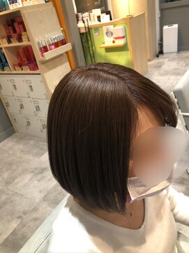 エヌアンドエー 草加店(N&A) 大人ショート×髪質ケア#11 うる艶美髪丸みボブ