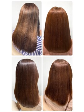 美容室フルール 20代30代40代髪質改善トリートメント艶感ストレート透明感