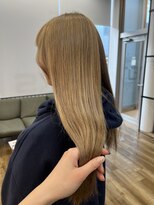 リフトバイマグ 松本駅前店(lift by mag)&nbsp;大人可愛い外国人風カラーブロンドミルクティーベージュ