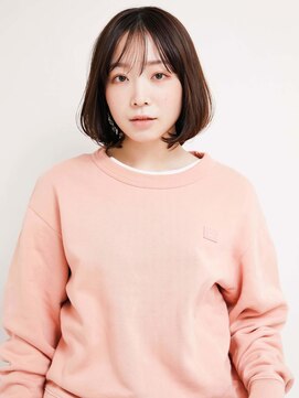 オンク 新宿(onk) ミディアムヘア/ショコラベージュ/ボブルフ/新宿駅