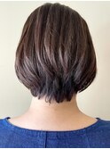 【ヘアドネーション】大人ショートボブ