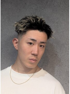 クフィア メンズヘアー カンポ 天王寺店(CUFFIA MEN'SHAIR CAMPO) ツイストスパイラル×スキンフェード／ベリーショート