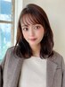 【前髪似合わせセット♪】カット＋選べるカラー＋前髪パーマ　￥15,000