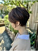 大人のショートボブ