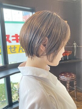 リシャール 八王子(Re:chaLu) 丸みのある大人ショートヘア☆【Re:chaLu/リシャール/八王子】