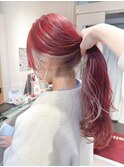 ワインレッド×ホワイトベージュ＊*【横浜/卒業式】