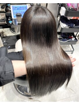 ハルキミナト ジャパン ヨコハマ(HARUKI MINATO japan YOKOHAMA) メゾンストレートで癖知らずの艶髪へ/縮毛矯正/髪質改善