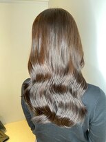 ジーナ 船橋(Zina)&nbsp;髪質改善＊ロングレイヤーグレーベージュ＊美髪【Zina船橋】