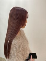 ノーム バイ アウラ(norm. by aura)&nbsp;ブリーチなしダブルカラー　ブラウンピンク