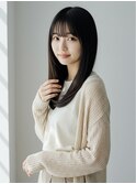 縮毛矯正/酸性ストレート/髪質改善/前髪カット/黒髪