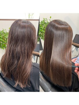 ノーナ(Nona) 【Nona 八戸ノ里】髪質改善ストレート｜【縮毛矯正/髪質改善】