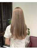 ロングブリーチミルクティーベージュカラー