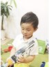 【★顧客様はこちら★】キッズカット ♪ (シャンプーなし) 4歳以上  ￥3000